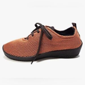 Arcopedico LS Sporty Knit Sneakers - Brick-  Size 39 (8-8.5US) Women